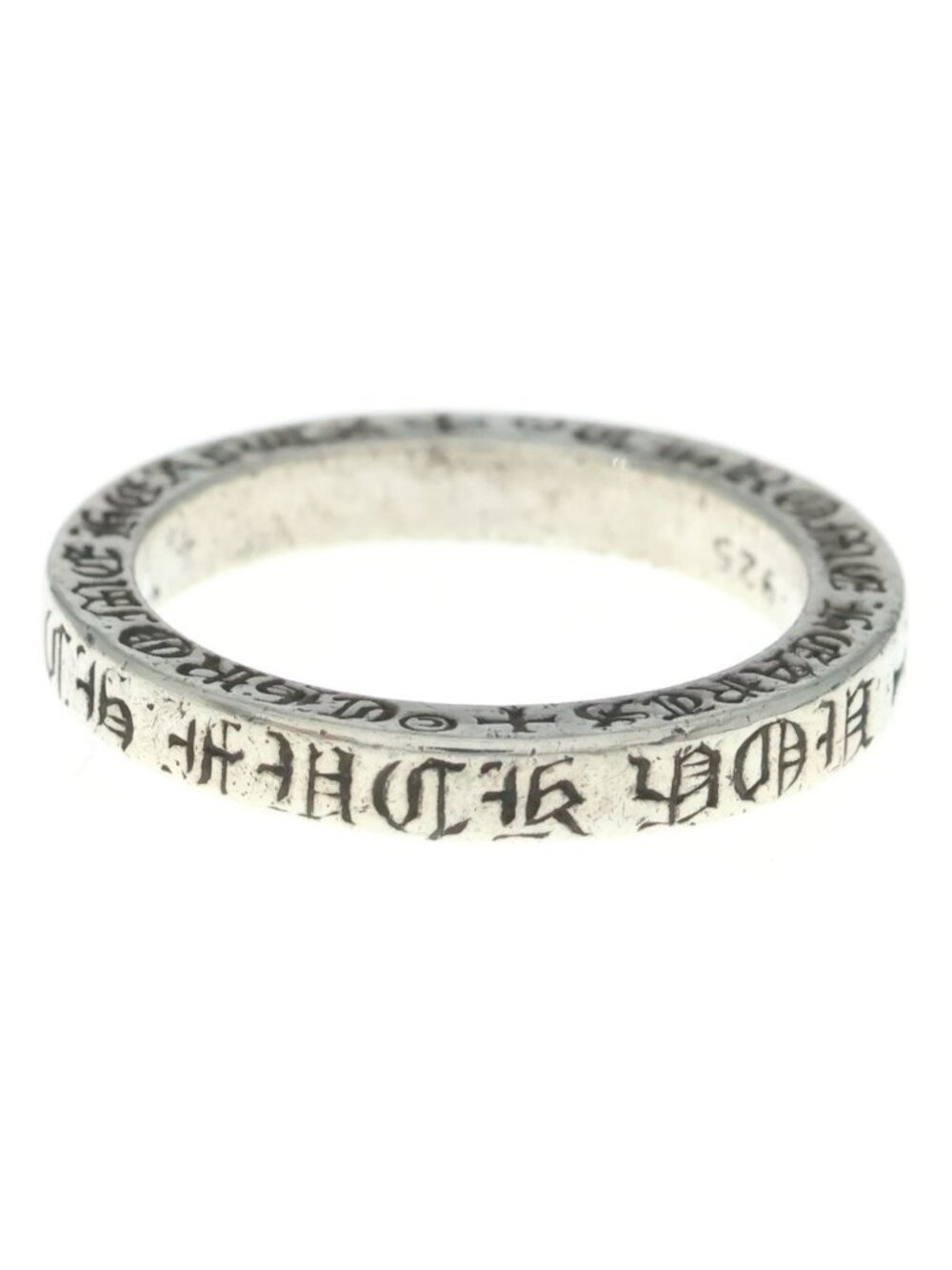 Chrome Hearts Spacer Fckyou Ring Silver